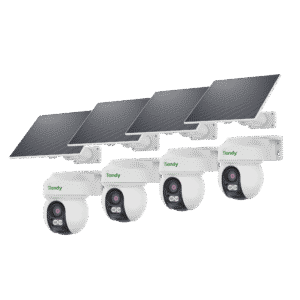 Pack de 4 caméras solaires Tiandy SolarCell 4G