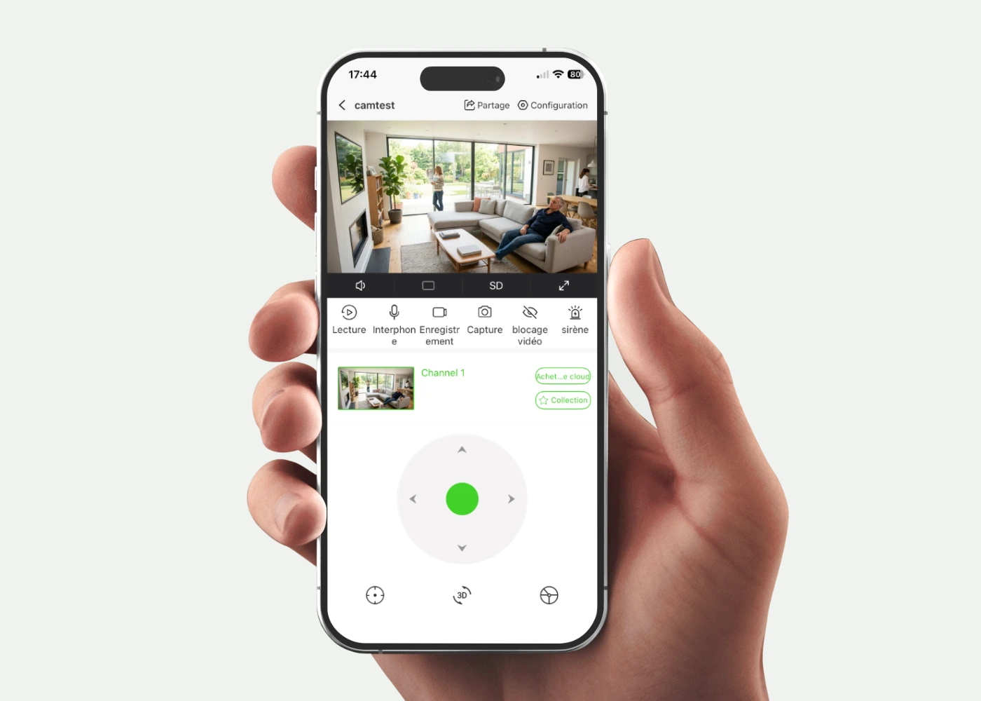 Contrôle à distance avec EasyLive Plus